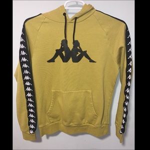 Yellow Kappa Hoodie